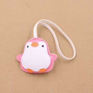 Porte-clés mini en cuir PU tendance, mignon et élégant, pendentif de sac à la mode en forme d'animal, cadeau pour enfants - Product Image 3