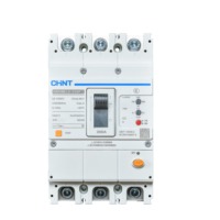 Disjoncteur différentiel à boîtier moulé CHINT NM5NELE 16A-800A 3P 4P AC400V AC415V 35kA Certification CE pour système solaire photovoltaïque