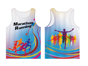 Camiseta Deportiva Personalizada con Sublimación, Transpirable, de Secado Rápido, para Maratón, para Hombre - Product Image 3