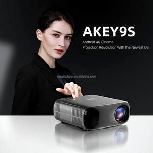 Proyector Inteligente AUN AKEY9S con Android TV, 4K Nativo, 1080P, Alto Brillo Diurno, Láser de Tiro Corto, Cine en Casa, Juegos, Netflix, YouTube - Product Image 2