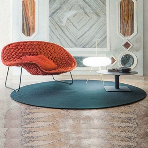 Modern Outdoor Leisure <b>Furniture</b> Patio Stainless Steel <b>String</b> Rope Rocking <b>Garden</b> Chairs - Product Image 4