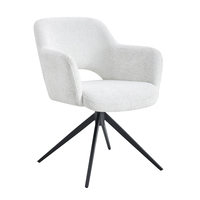 Chaises modernes de salle à manger de luxe pour restaurant, cuisine, cadre en métal, chaises nordiques rembourrées en tissu de velours pour table