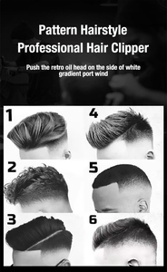 Kéo Cắt Tóc Điện Lcd Chuyên Nghiệp Máy Cắt Tóc Sản Xuất Tại Trung Quốc Máy Cắt Tóc Tốt Cho Nam - Product Image 5