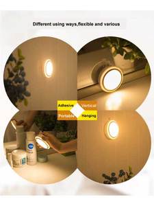 Veilleuse LED Capteur De Mouvement Lumière AAA Batterie Batterie Au Lithium <span class=keywords><strong>pour</strong></span> <span class=keywords><strong>Armoire</strong></span> <span class=keywords><strong>Couloir</strong></span> Bureau - Product Image 5
