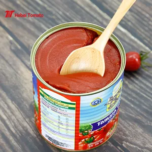 Pasta de tomate planta lata etiqueta Pasta de tomate fabricante China preço 400g