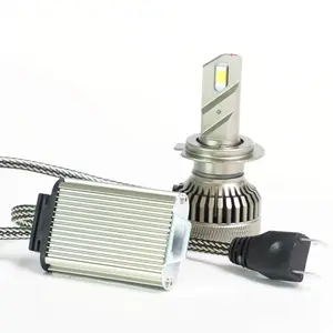 Fabricant Fourniture Directe Phares De Voiture 90W H7 ampoules EMC Lentille Motif Faisceau Passe Canbus Led Lumière pour Phare De Voiture