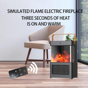 Chauffage d'espace électrique portable avec thermostat Ventilateur de chauffage en céramique sûr et silencieux pour bureau à usage intérieur - Product Image 5