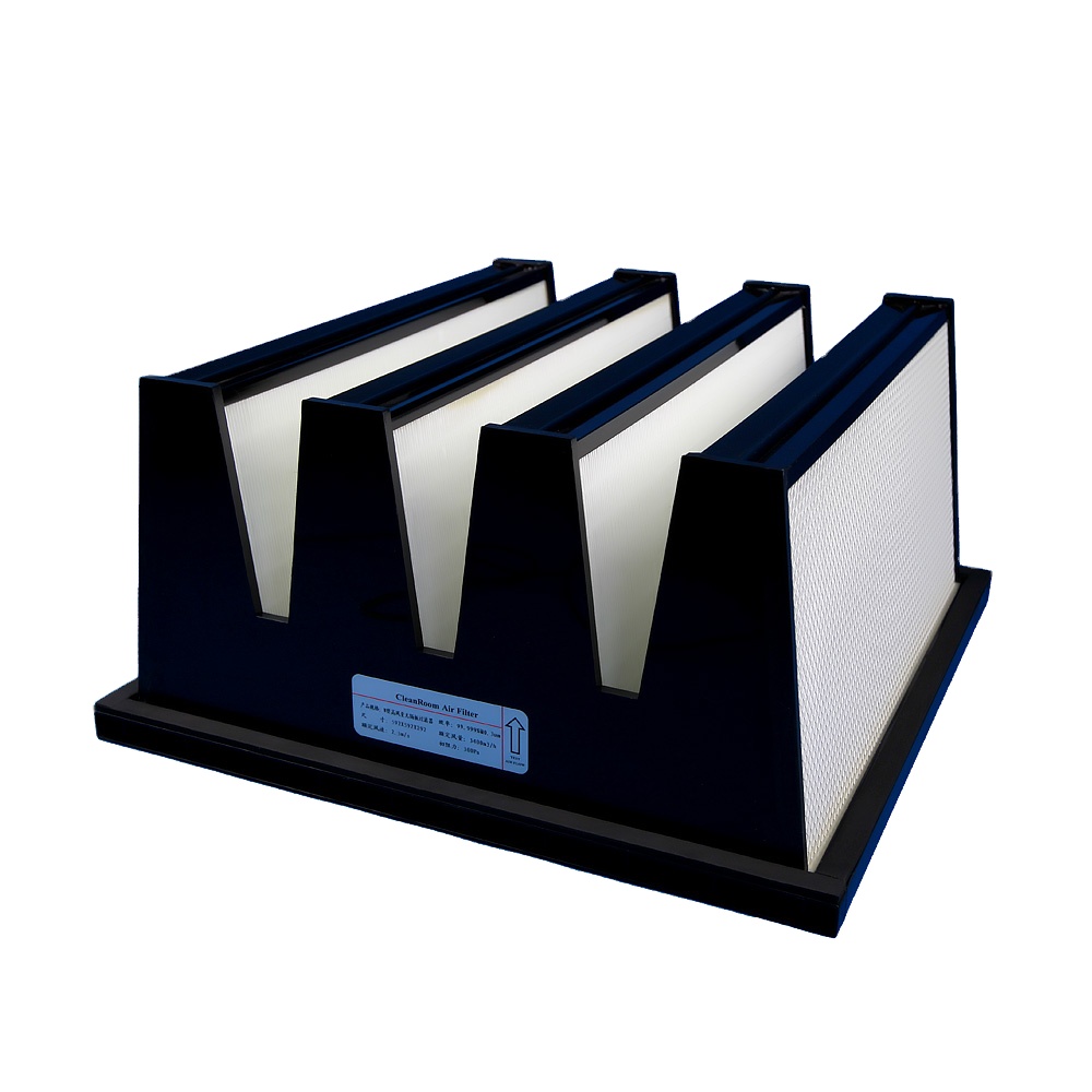 High Quality H13 H14 HEPA Filter for Air Purifier HVAC AHU MAU System Box Filter Construction Restaurant Cleaning Equipment