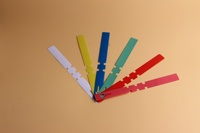 Étiquettes en plastique pour plantes de vergers et arbres fruitiers, bon marché, étiquettes suspendues enroulées, marqueurs pour arbres, boucles de verrouillage, étiquettes suspendues pour plantes de pépinière