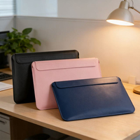 Étui pour ordinateur portable Apple MacBook Pro 14 pouces/13,3 pouces en similicuir PU, style horizontal