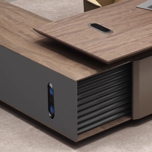 <span class=keywords><strong>Bureau</strong></span> de table de patron de haute qualité atmosphère entièrement fermée pour la combinaison de chaises de président de <span class=keywords><strong>bureau</strong></span> à domicile - Product Image 5