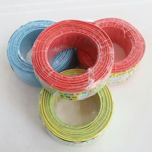 Cable Flexible de un Solo Núcleo BVR, Cobre Libre de Oxígeno, Retardante de Llama, para <span class=keywords><strong>Instalaciones</strong></span> Eléctricas <span class=keywords><strong>Industriales</strong></span> y Domésticas, 450/750V, ISO9001 - Product Image 3