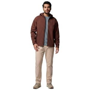 Finer Threads Moisture Wicking Quick Dry Softshell <b>Jacket</b> High Quality Waterproof Linen <b>Lined</b> Customized Outdoor Men's Autumn - Product Image 1