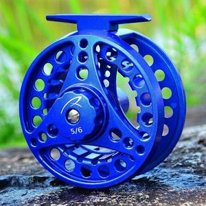 Moulinet de <span class=keywords><strong>pêche</strong></span> à la mouche 3/4 5/6 7/8WT Moulinet à mouche à grand arbre Corps en alliage d'aluminium pour truite, basse, <span class=keywords><strong>carpe</strong></span>, brochet, poisson-chat - Product Image 5