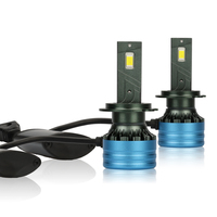 Accesorios para Faros Delanteros de Alta Luminosidad V30 60W 6000K, Kit de Luces LED 9005 H7 H4 H1, Bombillas para Automóvil