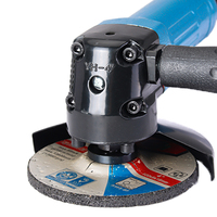 Meuleuse d'angle pneumatique OEM personnalisable, polisseuse, outil de découpe et de meulage pour joints de soudure ULEMA UG-111F Bleu 11000 tr/min 1 an