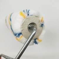 Vente de production en usine de haute qualité Hot Melt 9 pouces sans brosse à rouleau à angle mort sans brosse de revêtement de rouleau de peinture d'angle