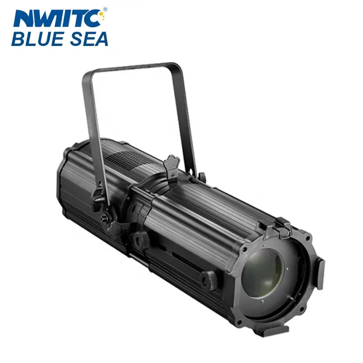 S-15 Iris leko ellipsoidal spotlight zoom 180w RGB 3in1 lampu LED profil lampu panggung