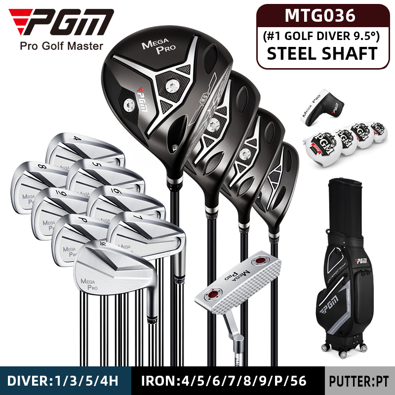 Acier 1 #   plongeur de golf 9.5 °