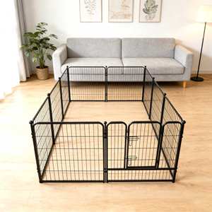 Enclos extérieur <span class=keywords><strong>pour</strong></span> <span class=keywords><strong>chien</strong></span>, clôture <span class=keywords><strong>pour</strong></span> animaux de compagnie, barrière d'isolation, cage intérieure <span class=keywords><strong>pour</strong></span> <span class=keywords><strong>chien</strong></span> de petite à <span class=keywords><strong>grande</strong></span> taille - Product Image 2