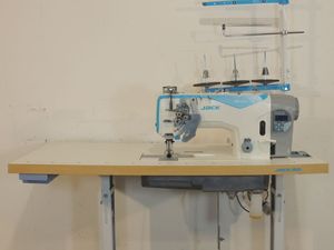 Máquina de Coser Jack 58750 de Segunda Mano de Alta Calidad, Computarizada, de Doble Aguja, Puntada Plana, Cuchilla <span class=keywords><strong>Recta</strong></span>, Puntada de Esquina Automática, en Existencia - Product Image 4