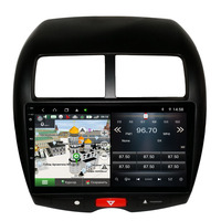 Lecteur multimédia DVD autoradio GPS de navigation radio stéréo Android DSP Octa 8 cœurs pour Mitsubishi ASX RVR Outlander Sport