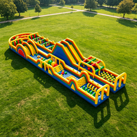 Château gonflable avec toboggan pour enfants, maison de saut extérieure pour jardin, centre de jeux amusant pour fêtes d'été