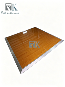 Pista de Baile Personalizada con Panel de Madera para Bodas y Fiestas - Product Image 2