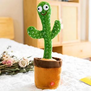 最新のメキシコダンシングカクタスぬいぐるみおもちゃ 面白い電動録音歌う踊るぬいぐるみカクタス - Product Image 3