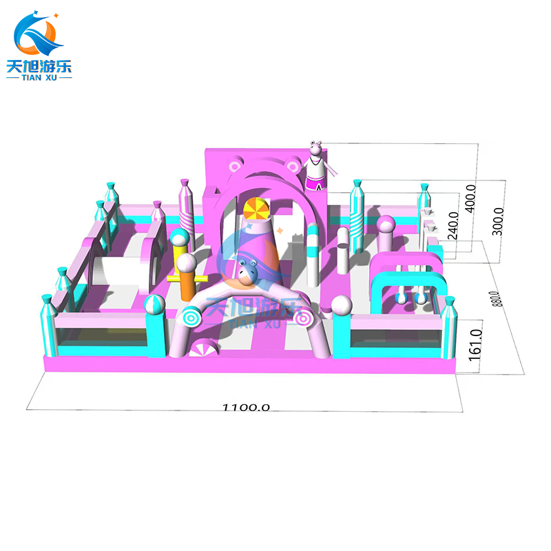 Castillo de tamaño mediano