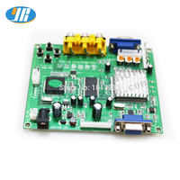 Nouveau jeu d'arcade RGB/CGA/EGA/YUV vers VGA convertisseur carte vidéo HD Type de poussoir chaud vert