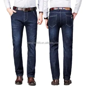2024 moda erkek ofis kot düşük maliyetli toptan erkek düz pantolon boy erkek kot