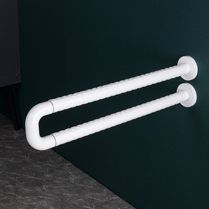 Barre d'appui en forme de U en acier inoxydable antidérapante, support mural de sécurité pour salle de bain pour personnes âgées - Product Image 1