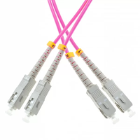 Kabel Patch Fiber Optik LC/UPC-LC/UPC Multimode 50/125 Duplex OM4 Fiber MM Patchcord