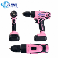Perceuse électrique sans fil professionnelle OEM industrielle 36V 24V 18V 4.0Ah avec batterie au lithium, vitesse variable, coffret en plastique portable