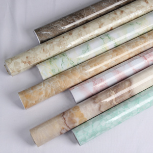 สติ๊กเกอร์ติดผนังลายดอกไม้แบบไม่ทอ กันน้ำ ลอกออกได้ ทันสมัย ป้องกันไฟฟ้าสถิต สำหรับห้องครัว ยี่ห้อจินยี่ - Product Image 1