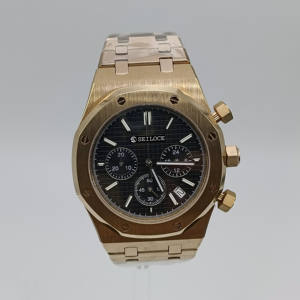 Montres SEILOCE avec logo, designs de mode, sport, chronographe en acier inoxydable VK63 pour hommes, fabricant de montres de luxe en gros - Product Image 6