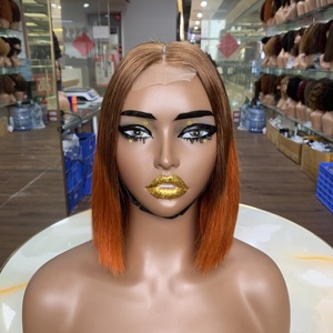 Perruque courte bob 2x6 de 8 pouces, cheveux humains naturels, ultra-lisses, haute densité, sans perte de cheveux, sans nœuds, couleur unique - Product Image 3