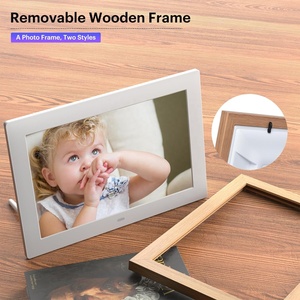 Digital Picture Frame with Remote Control, 10.1 Inch Digital Photo Frame 1280 * 800 IPS Screen, Removable Wooden Frame for Gift - Product Image 3