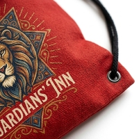 Sac à dos en toile de coton personnalisé avec impression sérigraphique, cordon de serrage, cadeau promotionnel pour événements sportifs et offres spéciales