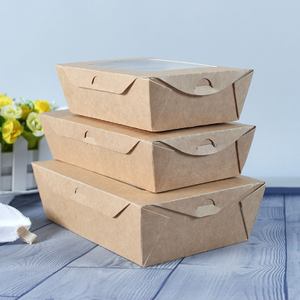 Cajas de Embalaje de Alimentos Rectangulares de PVC Ecológicas Personalizadas al por Mayor, con Relieve, Recubrimiento UV, Laminación Brillante/Mate, Papel Kraft - Product Image 4