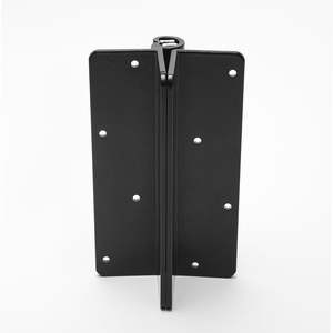 <span class=keywords><strong>Kit</strong></span> de porte de douche à charnière invisible en aluminium noir de haute qualité, vente en gros d'usine - Product Image 2