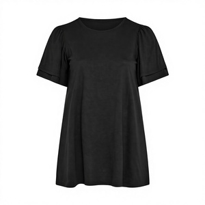 Camisetas de Verano para Mujer al por Mayor con Logotipo Personalizado, Ropa Urbana, Suaves, Transpirables, de Secado Rápido, 100% Algodón Jersey - Product Image 2