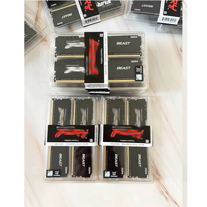 แรม DDR4 เมมโมรี่ 16GBx2 3200MHz 8GBx2 2666MHz 2400MHz 8GB 16GB 32GB <span class=keywords><strong>FURY</strong></span> Dimm PC4 สำหรับคอมพิวเตอร์ตั้งโต๊ะ เกมมิ่ง ชุดหน่วยความจำ DDR4 - Product Image 4