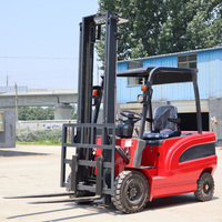 Livraison gratuite 1.5 tonnes chariot élévateur électrique logistique chariot élévateur gerbeur électrique levage hydraulique 2 tonnes 4x4 chariot élévateur électrique