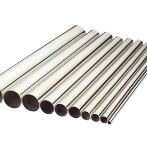 Tubería Redonda de Acero Inoxidable Pulido SS 201 304 304L 316L 321 309S 310S 410 420 430 - Product Image 1