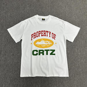 <span class=keywords><strong>HAYU</strong></span> Camiseta de Manga Corta Crotiez Estilo Urbano Europeo y Estadounidense, Tendencia Hip-Hop Casual para Hombres, Mujeres y Parejas - Product Image 4