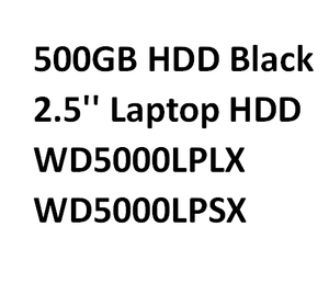 ฮาร์ดดิสก์ภายในขนาด 2.5 นิ้ว รุ่น Original Black ความจุ 320GB 500GB 750GB 1TB WD3200BEKT WD5000LPLX WD5000LPSX WD7500BPKT WD7500BPKX WD10SPSX - Product Image 2