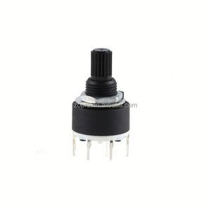 Interruptor de Banda Rotatoria ZOPRO RS16 2909256 de Material Estándar de 16 mm, 2/1 Polos, 4-8 Posiciones, Longitud del Eje de 15 mm, Clasificación IP67, 10 A, 30 V - Product Image 4