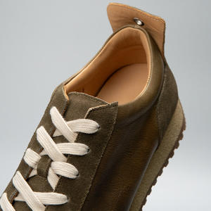 Chaussures décontractées en cuir véritable et daim, confortables et durables, avec amorti, pour la marche quotidienne, pour hommes, mode urbaine et extérieure - Product Image 4